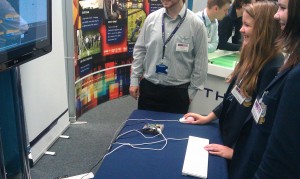 The Pi proved to be very popular with pupils coming over and asking questions.