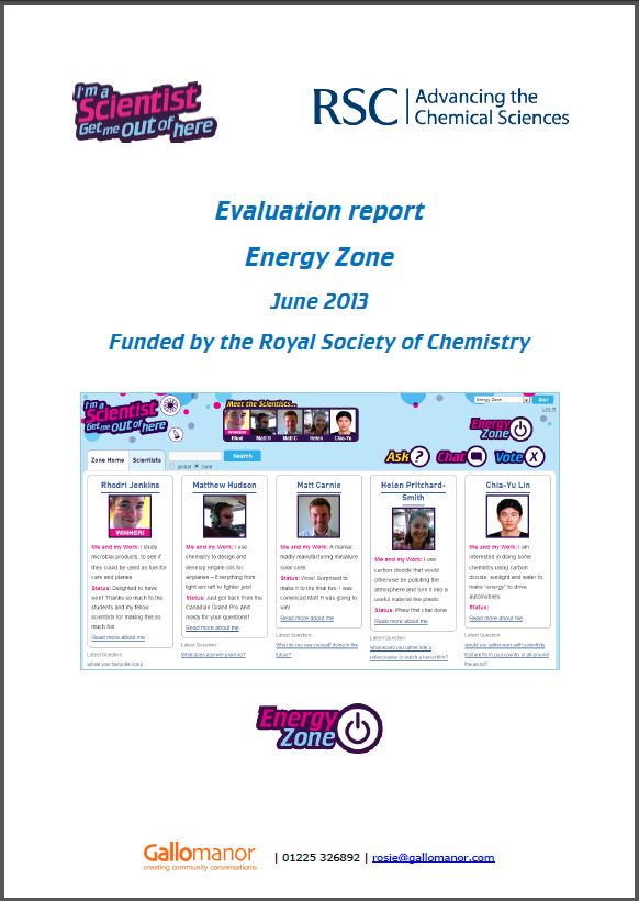 Energy funder report